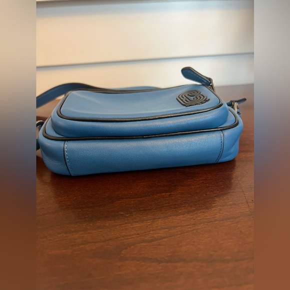 Coach Mini Edge Double Pouch Crossbody With Coach Patch - Picture 5 of 6